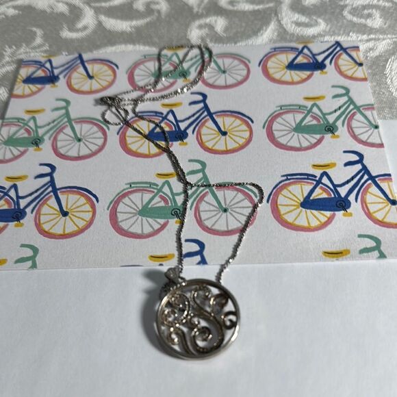 Elegant Sterling Silver 925 Pendant Necklace - Picture 4 of 5